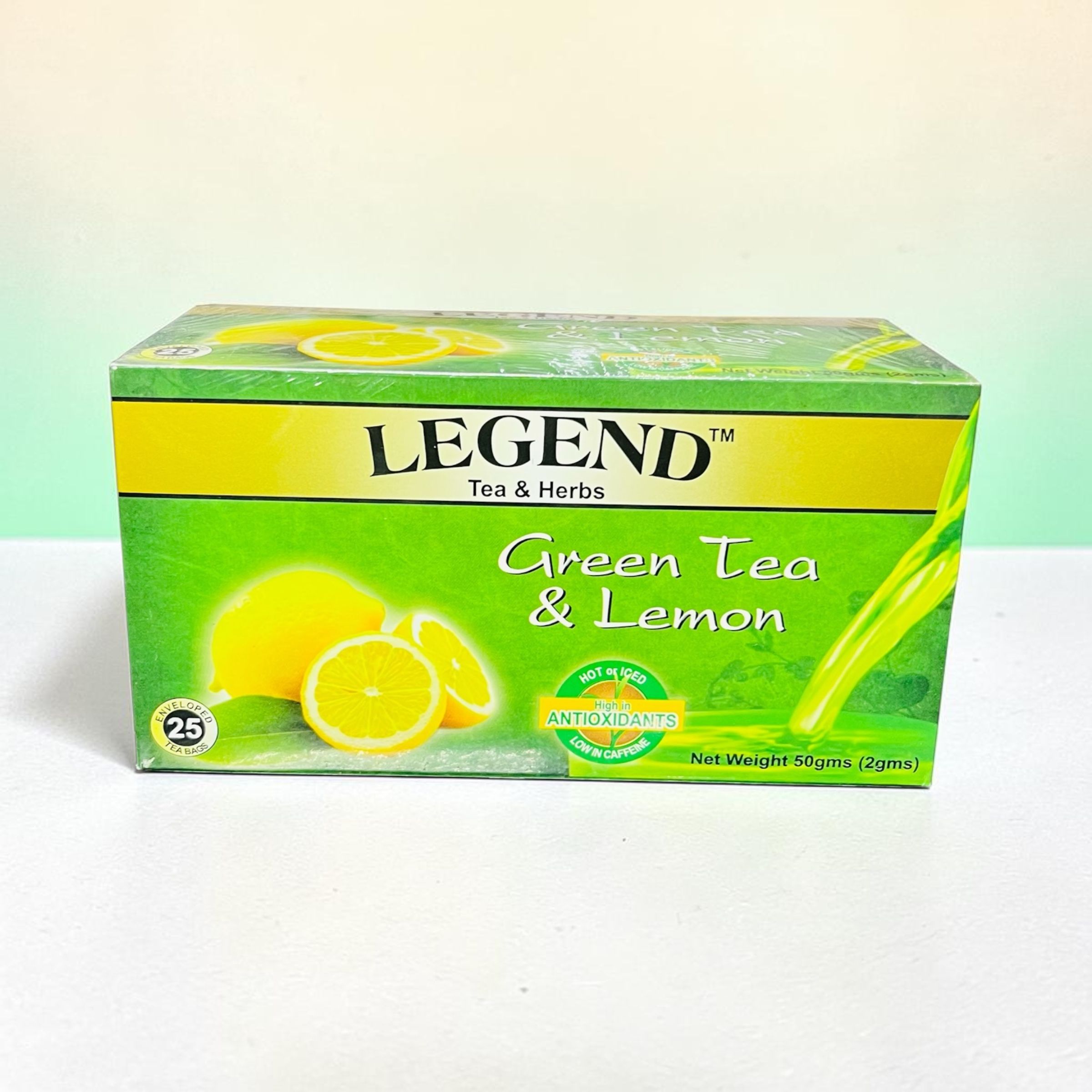 LEGEND GREEN TEA &AMP; LEMON GRASS 50GM